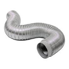 Lambro Industries - Ducts - Flexible Aluminum 4" Diameter x 8' Length - Compressed to 22" - Model 294 - Click Image to Close